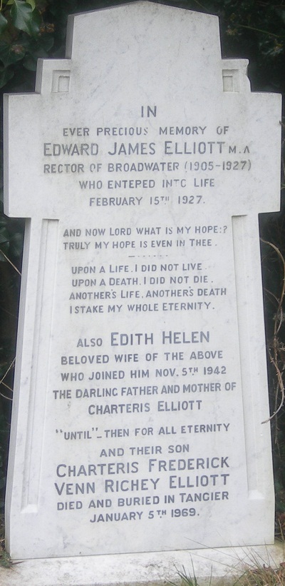 Edward James Elliott gravestone SMALL.JPG