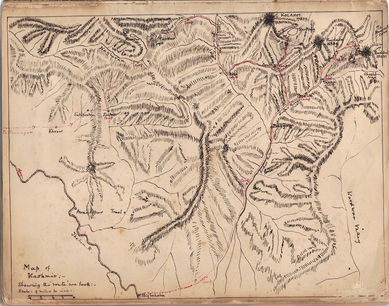 Kolahoi 1900 mountaineering journal by Cecil Barton (1) MAP.jpg