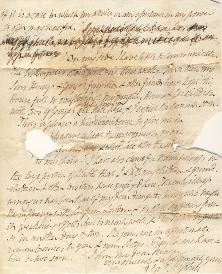 Letter from James Stephen to Mary Dougan 1831 p4.jpg